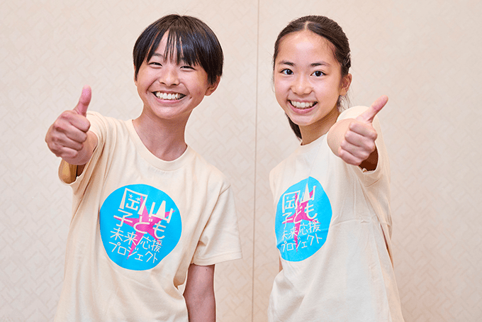 子どもたちのパフォーマンスの様子